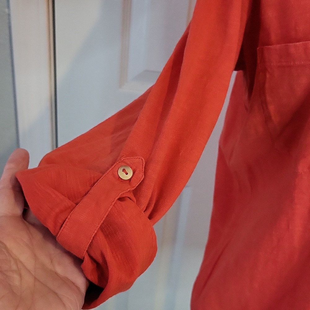 CAITE "Junia" Button-down Embroidered Shirt - Picture 4 of 10